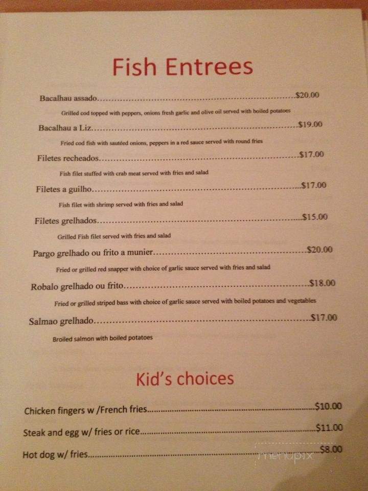 Cafe Liz - Philadelphia, PA menu_pic