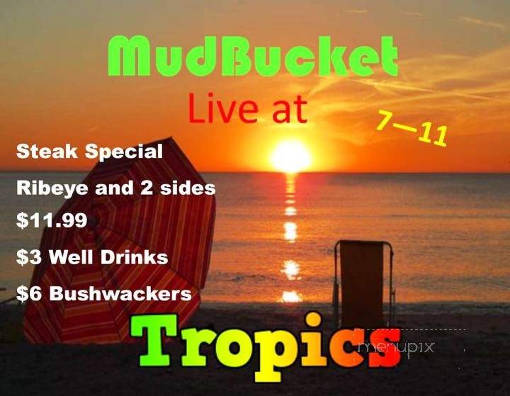 Tropic's - Spanish Fort, AL menu_pic