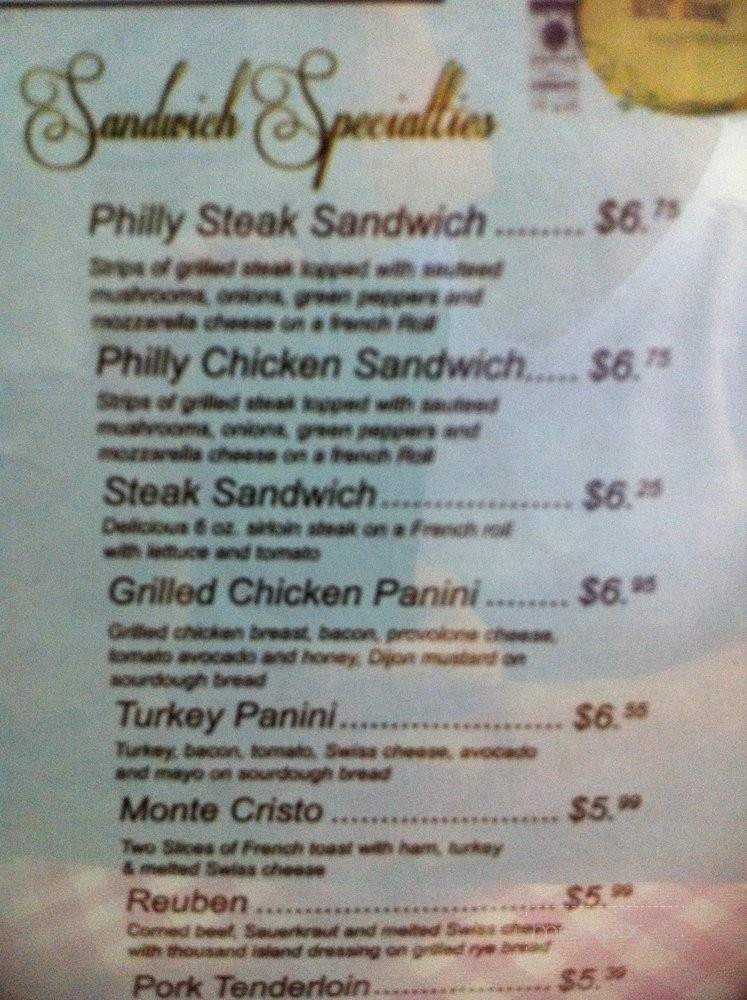 Berne Dining Family Restaurant - Berne, IN menu_pic