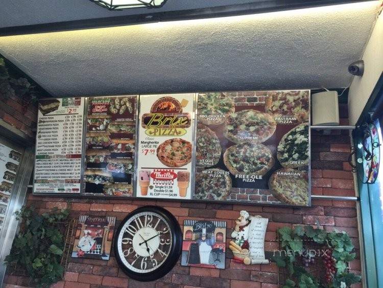 Brix Pizza - Los Angeles, CA menu_pic