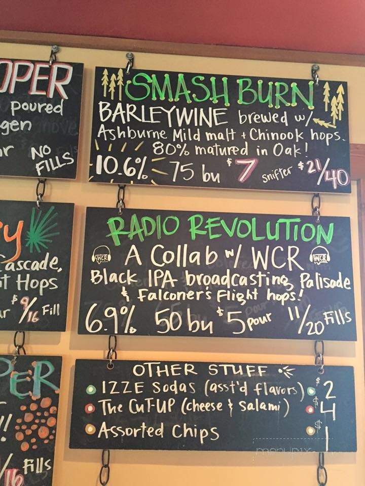Bonsai Brewing Project - Whitefish, MT menu_pic