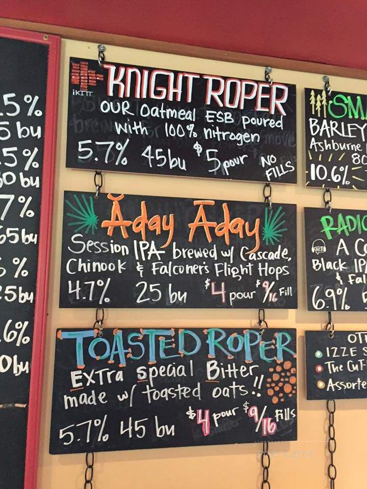 Bonsai Brewing Project - Whitefish, MT menu_pic