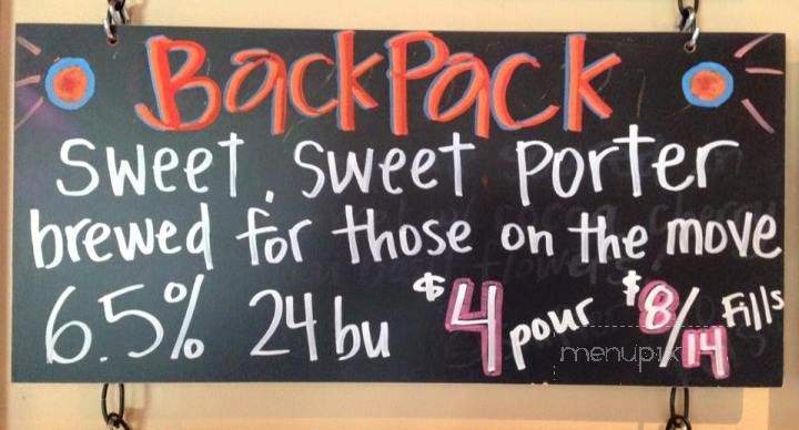 Bonsai Brewing Project - Whitefish, MT menu_pic