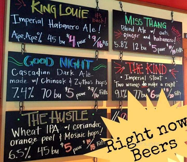 Bonsai Brewing Project - Whitefish, MT menu_pic