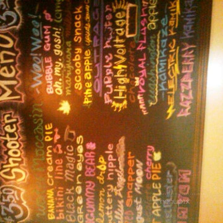 Shotz - Fayetteville, AR menu_pic