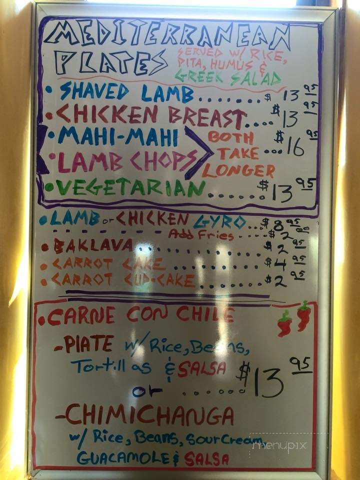 Zuly's Cafe - Dixon, NM menu_pic