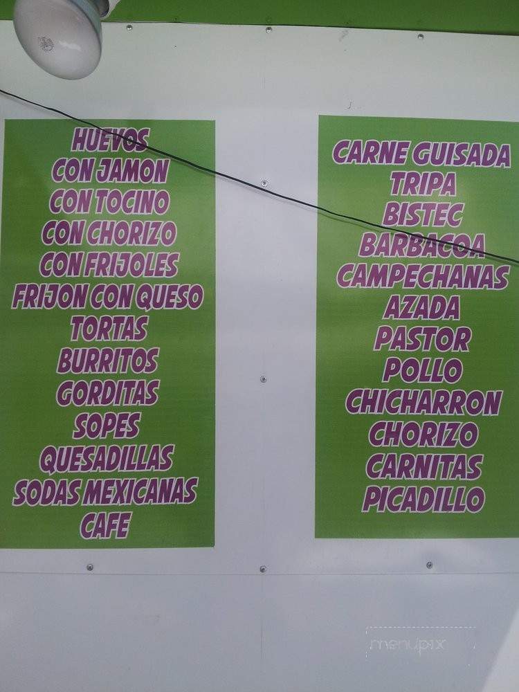 Taqueria Gardenia - Austin, TX menu_pic