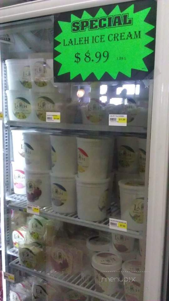 Laleh Ice Cream - Santa Fe Springs, CA menu_pic