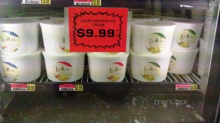 Laleh Ice Cream - Santa Fe Springs, CA menu_pic