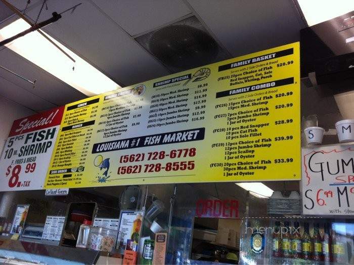 #1 Fish Market - Long Beach, CA menu_pic