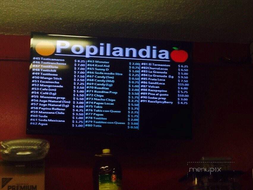 Popilandia - Long Beach, CA menu_pic