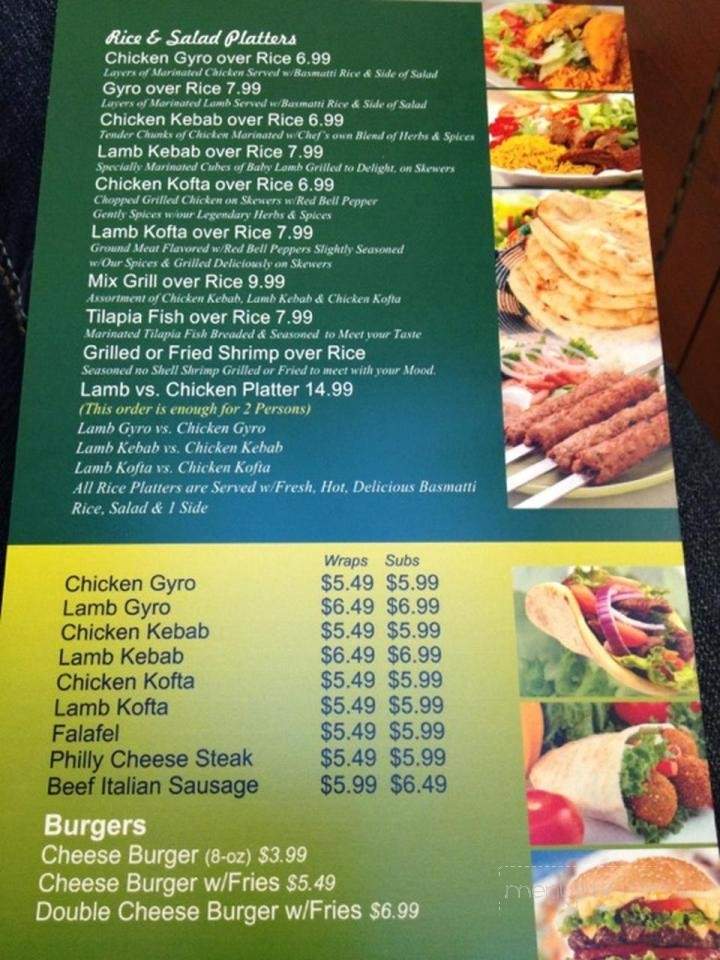 Gyro Kings - Stroudsburg, PA menu_pic