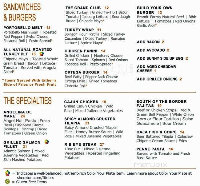 Cru Bistro - San Diego, CA menu_pic