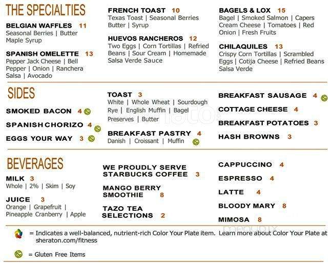 Cru Bistro - San Diego, CA menu_pic