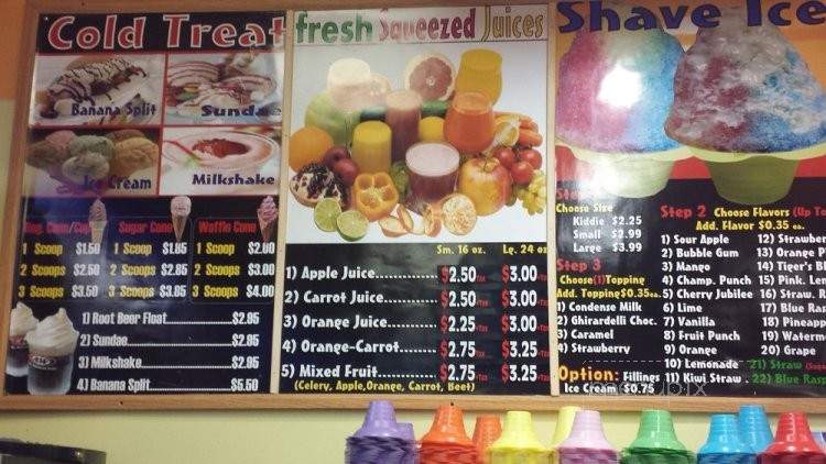 Donut Capital - El Monte, CA menu_pic