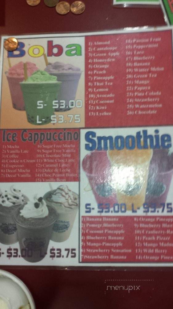 Donut Capital - El Monte, CA menu_pic