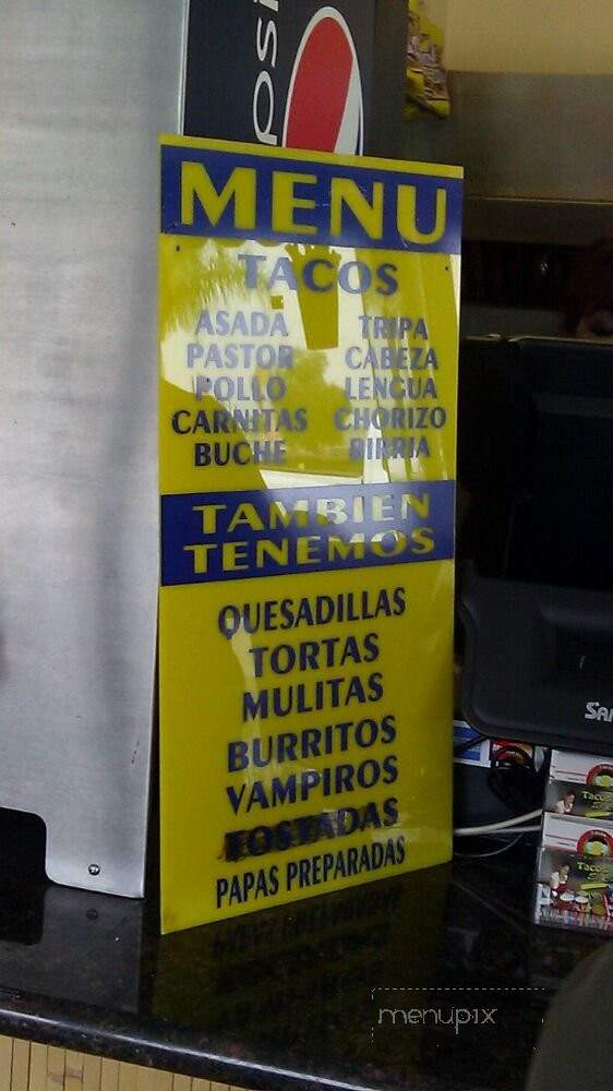 Tacos El Compa - La Puente, CA menu_pic