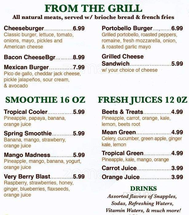 Spot Gourmet Cafe & Food - Long Island City, NY menu_pic