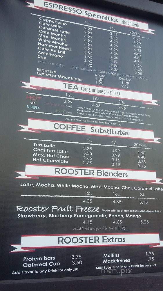 Black Rock Coffee Bar - Vista, CA menu_pic