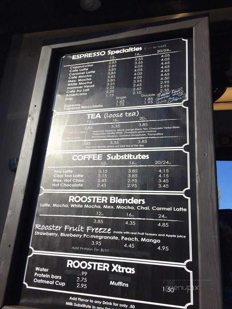 Black Rock Coffee Bar - Vista, CA menu_pic