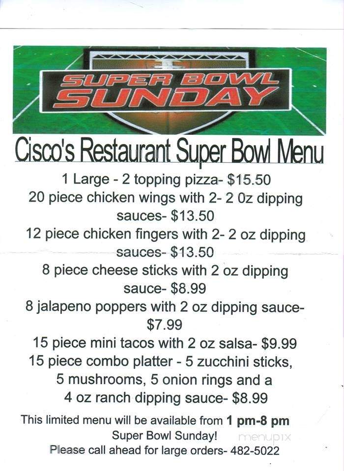 Cisco's Restaurant - Tonopah, NV menu_pic