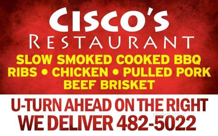 Cisco's Restaurant - Tonopah, NV menu_pic