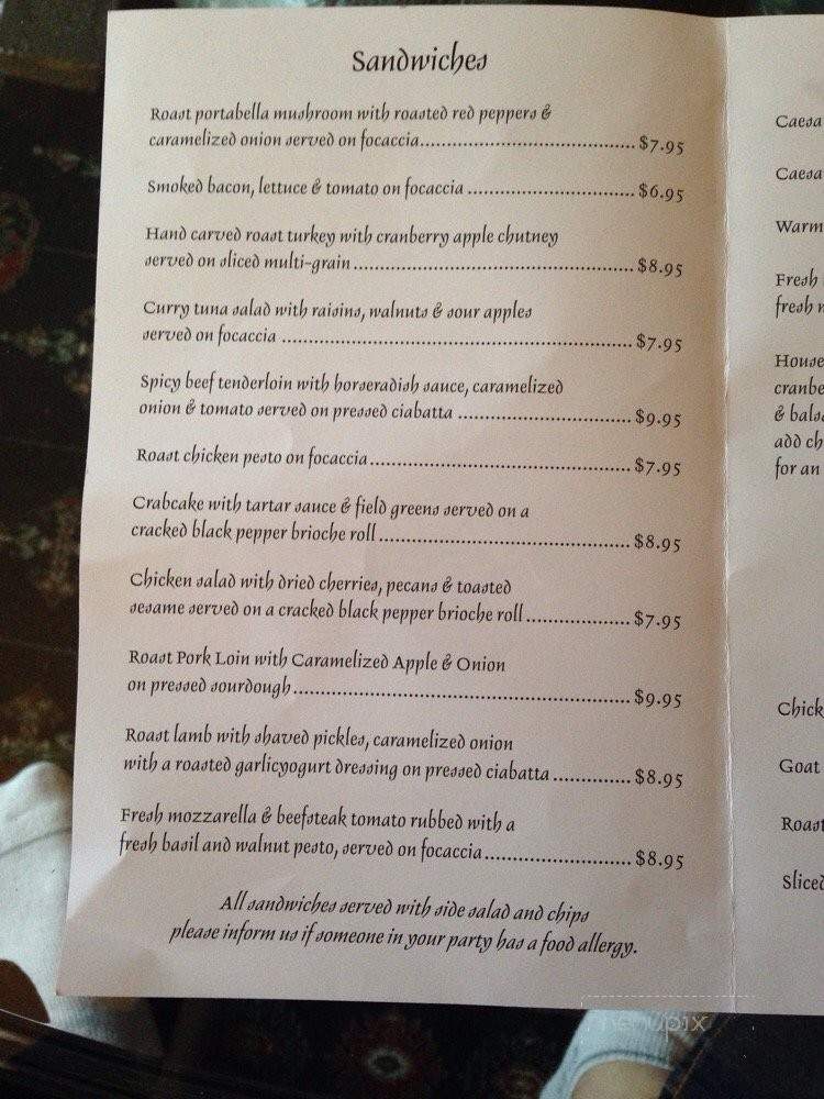 Breadbasket Bakery and cafe - Norwood, MA menu_pic