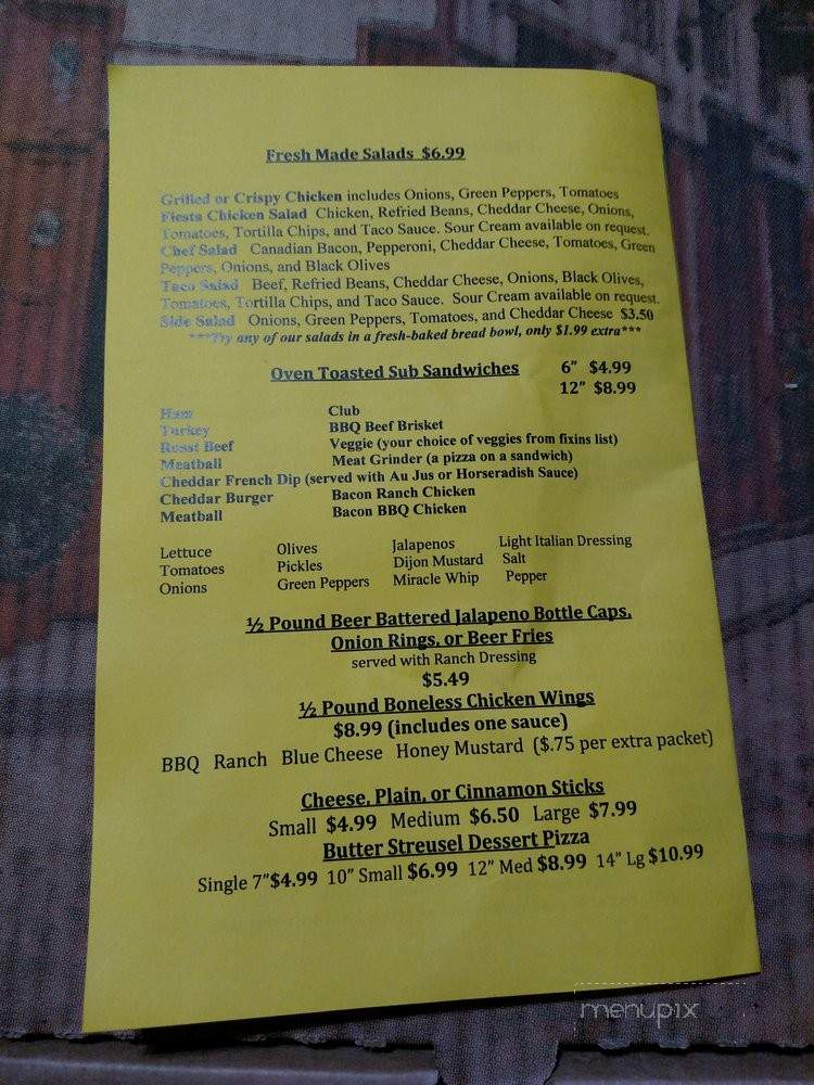 Tossed n Sauced Pizza - Abilene, KS menu_pic