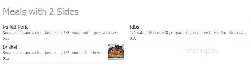 3 Sons Bar B Q - Freeport, FL menu_pic
