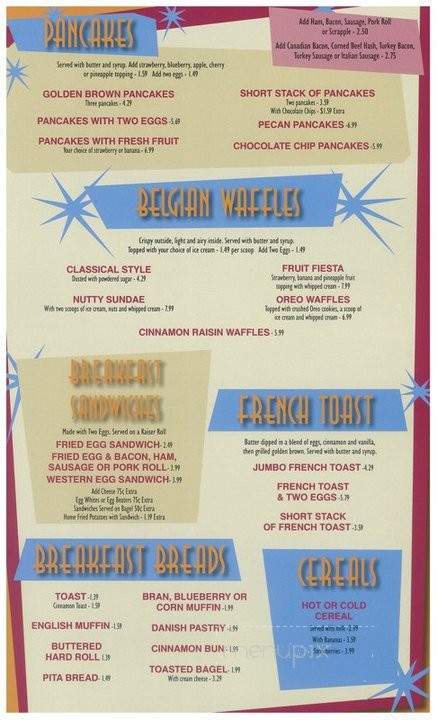 Pine Hill Diner - Pine Hill, NJ menu_pic