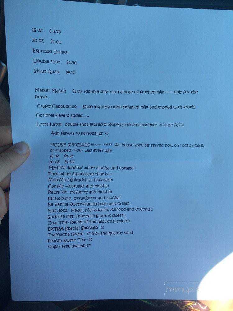 Roasted and Toasted - Sanford, NC menu_pic