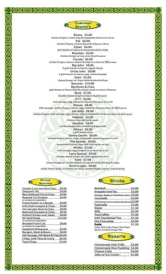 The Chipper Truck Cafe - Yonkers, NY menu_pic