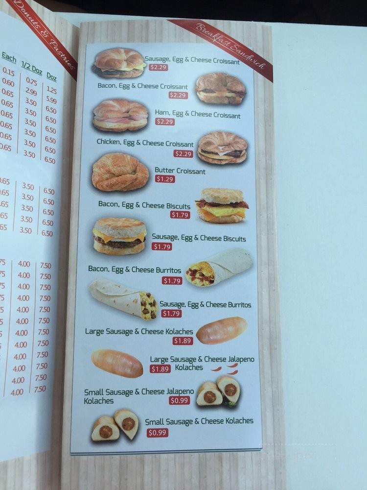 Best Donut Shop - Clarksville, TN menu_pic