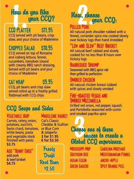CCQ - Costa Mesa, CA menu_pic