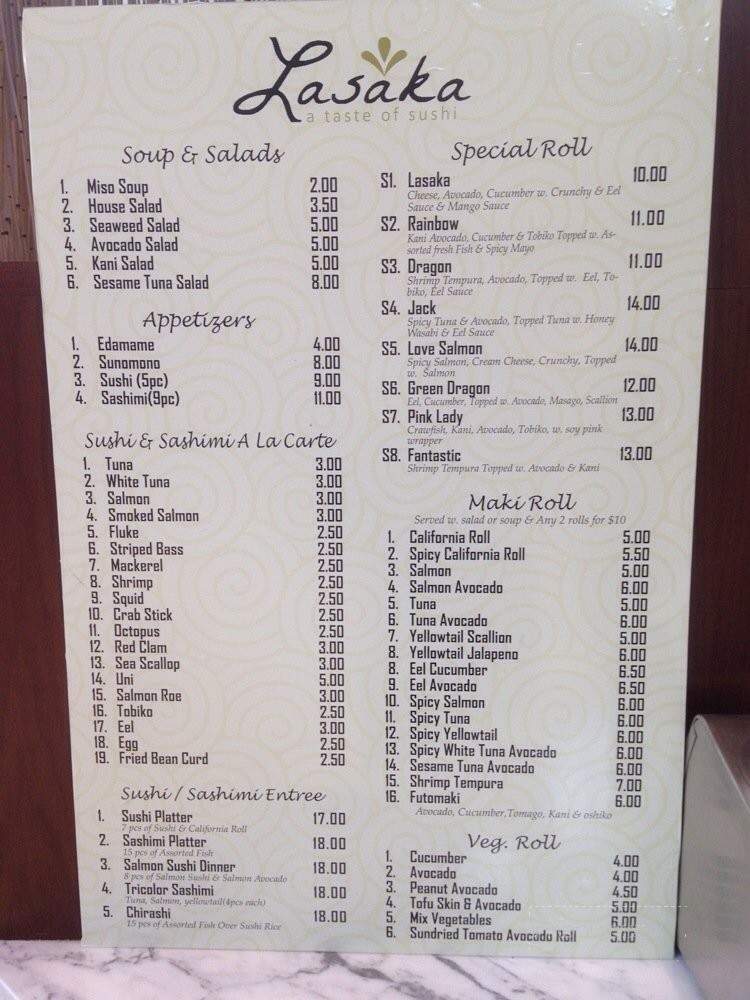 /251086216/Lasaka-A-Taste-Of-Sushi-Paramus-NJ - Paramus, NJ