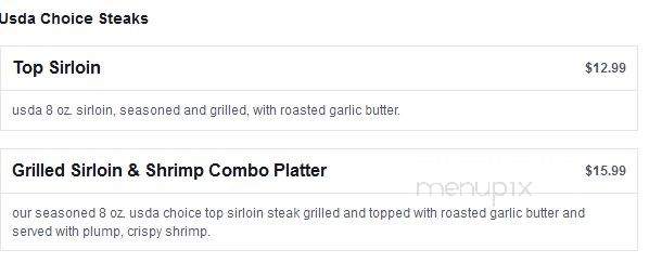 Old Chicago Restaurant - Peoria, IL menu_pic