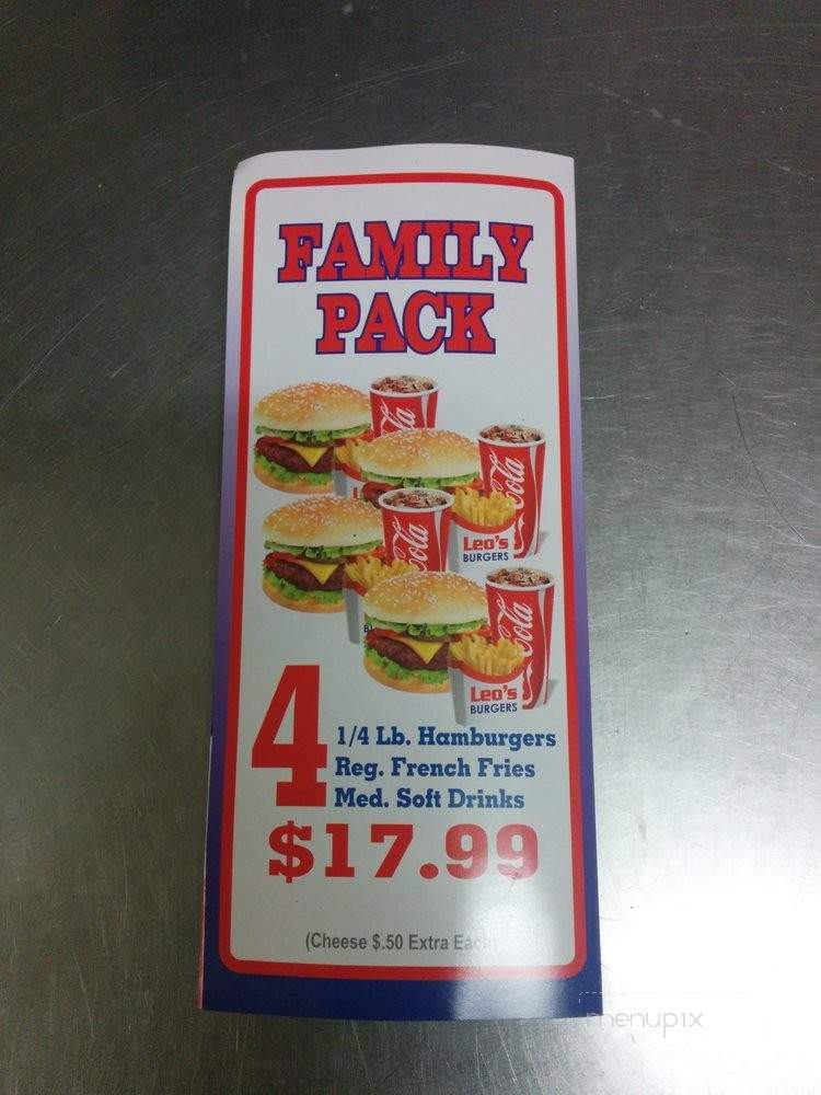 Leo's Charbroiled Burgers - Compton, CA menu_pic