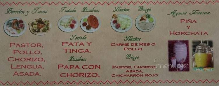 Primos Tacos - Los Angeles, CA menu_pic