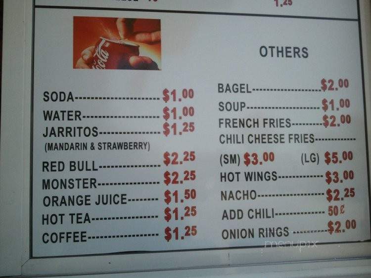 Dogfathers - Los Angeles, CA menu_pic