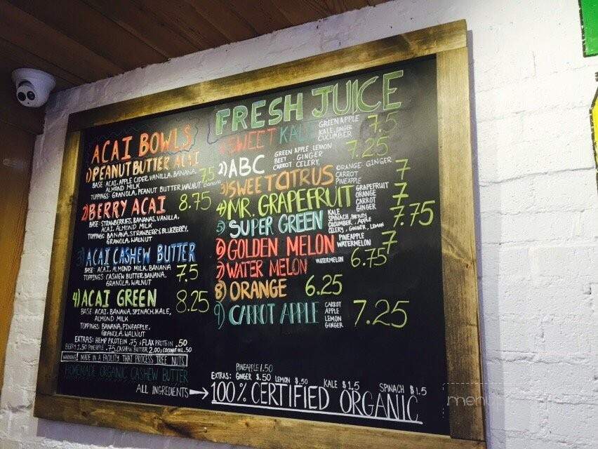 OJ Cleanse - Boerum Hill, NY menu_pic