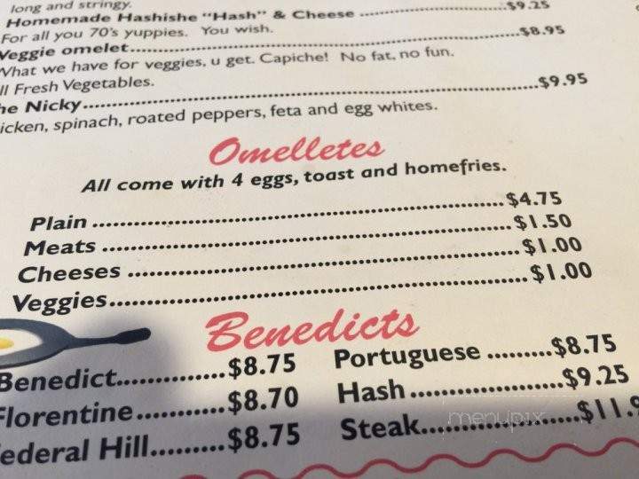 The Music Man Cafe - Johnston, RI menu_pic