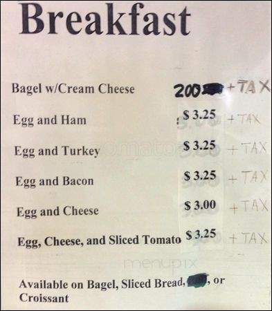 Manley's Donut Shop - San Jose, CA menu_pic