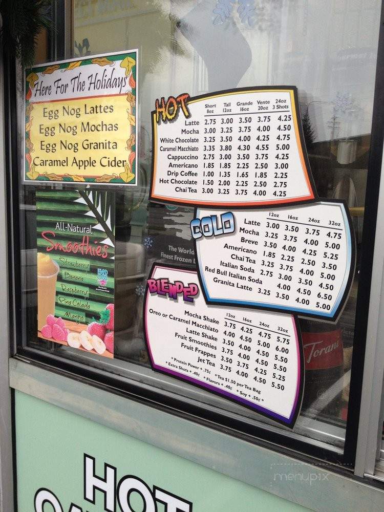 Stopwatch Espresso - Lynnwood, WA menu_pic