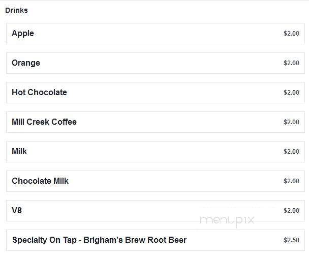 Stockton Miners Cafe - Stockton, UT menu_pic