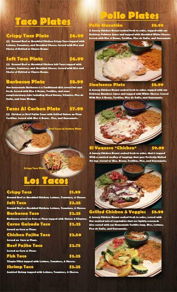 Coronas mexican restaurant discount