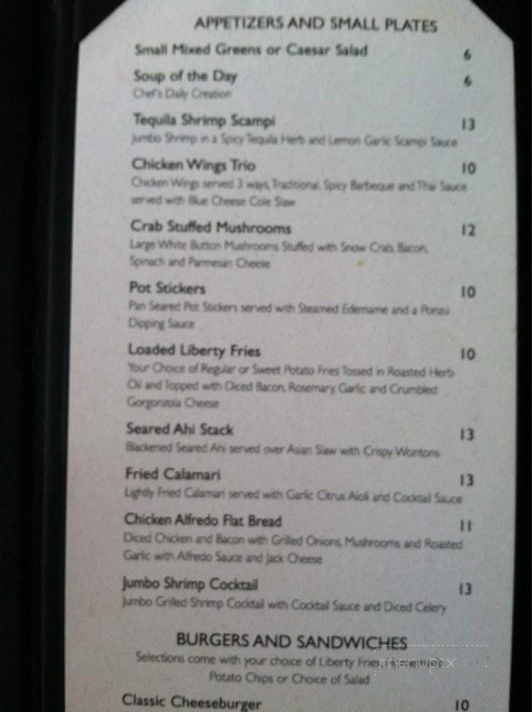Twenty Five 92 - San Diego, CA menu_pic