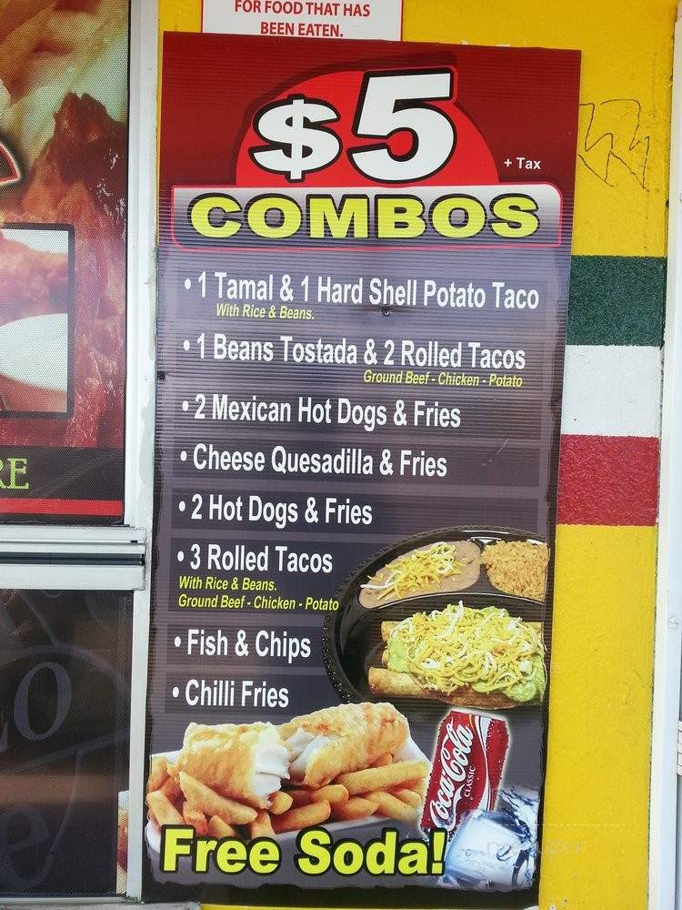 Old Cotijas Mexican Food - San Diego, CA menu_pic