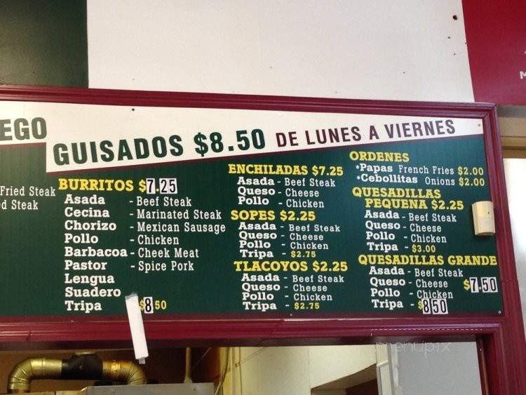 Carniceria Hernandez - Cumming, GA menu_pic