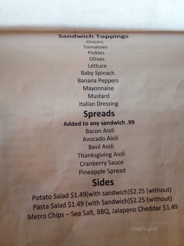 The Chocolate Moose - Henderson, NV menu_pic