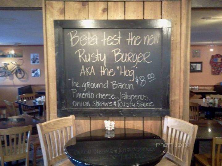 The Rusty Bike Cafe - Clayton, GA menu_pic